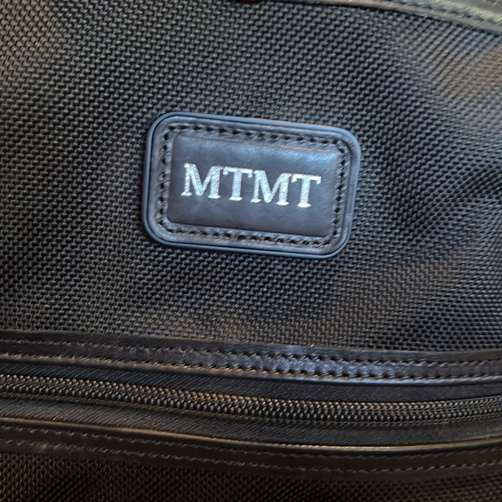 TUMI Black Nylon Crossbody Shoulder Messenger Computer Bag - Picture 2 of 11